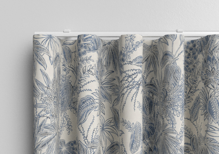 Maui, Indigo - Made to Measure Curtains - Image 13